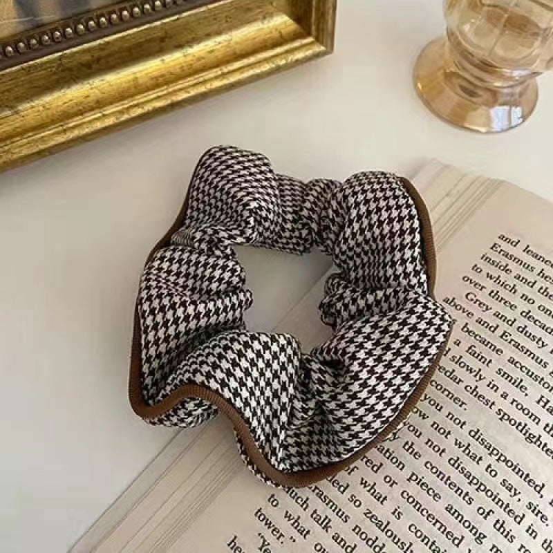 Wholesale Autumn and Winter milk brown Women's New Simple Head Rope Sweet Hair Accessories